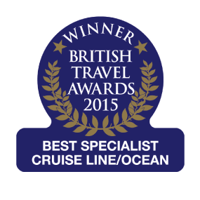 British Travel Awards 2015 Winner Best Specialist Ocean Cruise Line